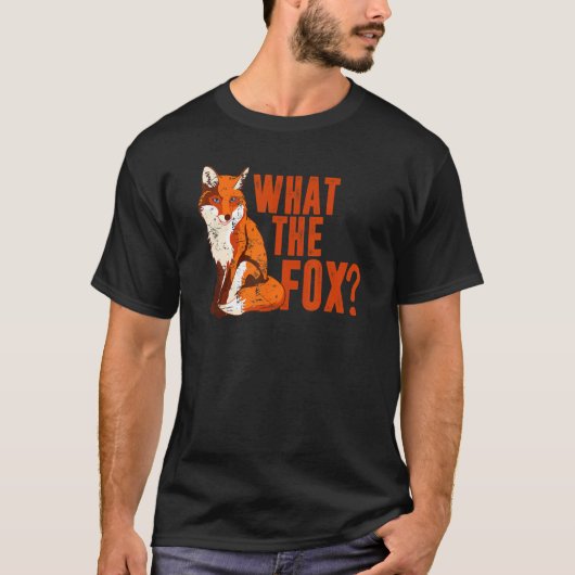 Was für ein Fox für Männer Süße Tier T-Shirt (Vorderseite)