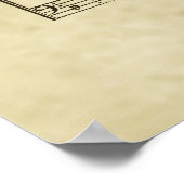 Was für ein Freund haben wir in Jesus Gospel Noten Poster (Ecke)