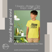 Was für ein Freund wir im T - Shirt Jesu haben