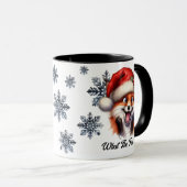 Was für ein Fuchs Weihnachts-Tasse Tasse (VorderseiteRechts)