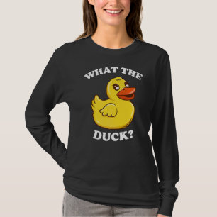 Was für ein gelbes Entenschnabel-Quack T-Shirt