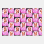 Was für ein Geschenk! Packpapier Blätter Set (Vorderseite 3)