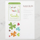 Was für ein Glück! Saatpackung Flyer (Vorne)