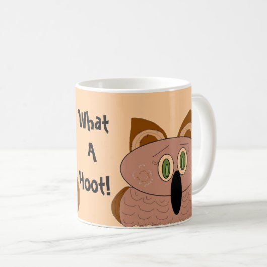 Was für ein Hoot! Kaffeetasse (VorderseiteRechts)
