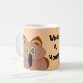 Was für ein Hoot! Kaffeetasse (Vorderseite Links)