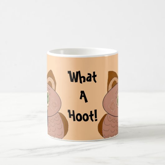 Was für ein Hoot! Kaffeetasse (Mittel)