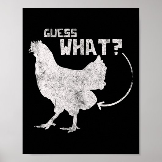Was für ein Huhn Poster (Vorne)