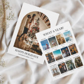 Was für ein Jahr 12 Fotos Weihnachten Minimalistis