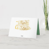 Was für ein Jahr Abschied 2020 Grünes Weihnachtsfe Karte (Rückseite)