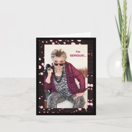 Was für ein Jahr diese Woche war Karte (Vorderseite)