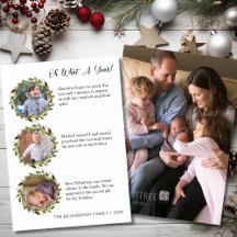 Was für ein Jahr Foto Collage