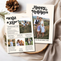 Was für ein Jahr FotoCollage Review einer modernen