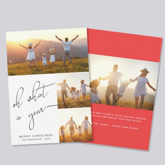 Was für ein Jahr frohe Weihnachten Neujahr Foto Ur