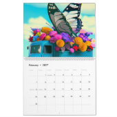 Was für ein Jahr Kalender (Feb 2027)