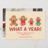 Was für ein Jahr Lebkuchen Weihnachtsfeiertag Neue (Vorne/Hinten)