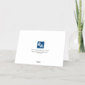 Was für ein Jahr Silberschneeflocken Blauer Urlaub (Rückseite)