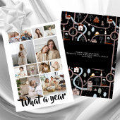 Was für ein Jahr Was Spaß Foto Weihnachten Persona