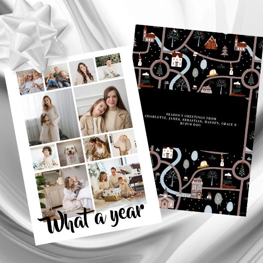 Was für ein Jahr Was Spaß Foto Weihnachten Persona