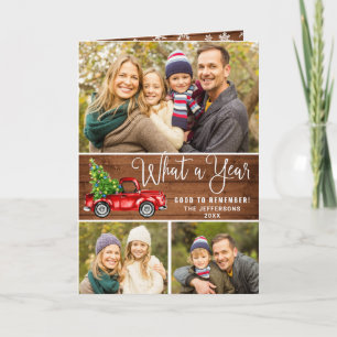 Was für ein Jahr Weihnachten Red Farm LKW 3 Foto