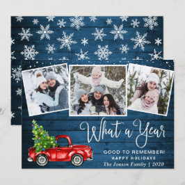 Was für ein Jahr Weihnachten Red Farm LKW 3 Foto