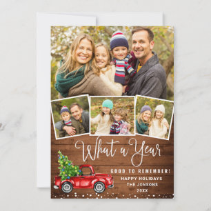 Was für ein Jahr Weihnachten Red Farm LKW 4 Foto