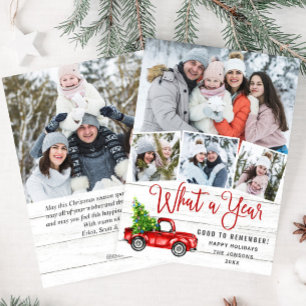 Was für ein Jahr Weihnachten Red Farm LKW 5 Foto