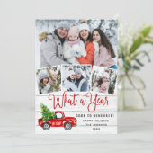 Was für ein Jahr Weihnachten Red Farm LKW 5 Foto (Stehend Vorderseite)