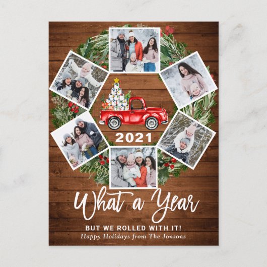 Was für ein Jahr Weihnachten Red Farm LKW 6 Foto (Vorderseite)