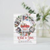 Was für ein Jahr Weihnachten Red Farm LKW 6 Foto (Stehend Vorderseite)