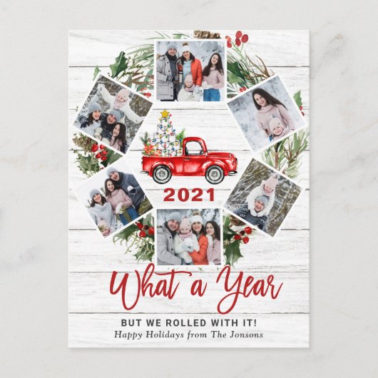 Was für ein Jahr Weihnachten Red Farm LKW 6 Foto (Vorderseite)