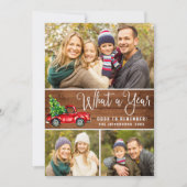 Was für ein Jahr Weihnachten Red Farm LKW 6 Foto B (Vorderseite)