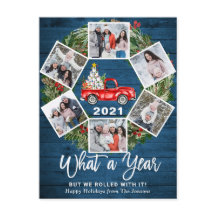 Was für ein Jahr Weihnachten Red Farm LKW 6 Foto