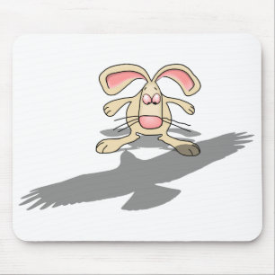 Was für ein ...? Kaninchen Cartoon Mousepad