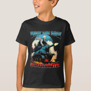 Was für ein Kilometer George Washington Juli T-Shirt