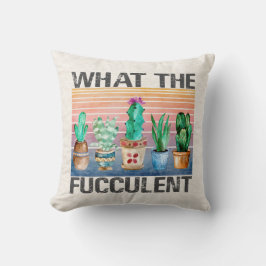 Was für ein kraftvoller Kakteen Kissen