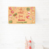 Was für ein lustiger Weihnachtsgeburtstag Banner (InSitu)