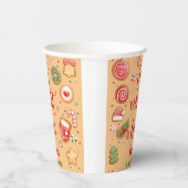 Was für ein lustiger Weihnachtsgeburtstag Pappbecher (Rechts)