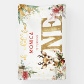 Was für ein lustiger Weihnachtsgeschenk zum ersten Banner (Vertikal)