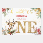 Was für ein lustiger Weihnachtsgeschenk zum ersten Geschenkpapier Set (Vorderseite)