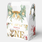 Was für ein lustiger Weihnachtsgeschenk zum ersten Geschenkschachtel (Geöffnet)