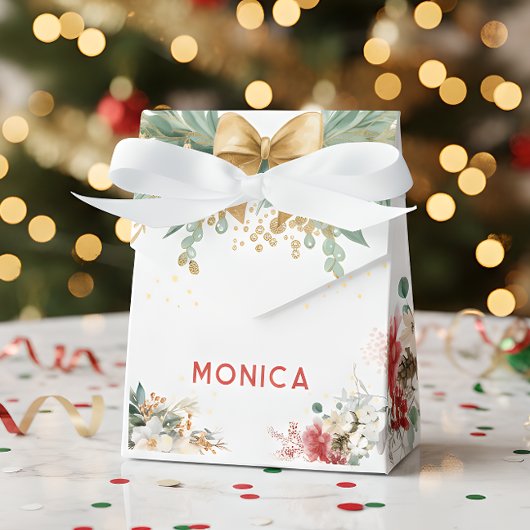 Was für ein lustiger Weihnachtsgeschenk zum ersten Geschenkschachtel