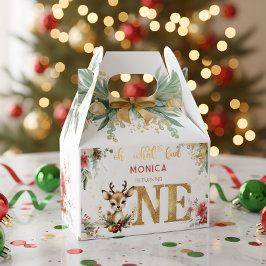 Was für ein lustiger Weihnachtsgeschenk zum ersten Geschenkschachtel