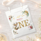 Was für ein lustiger Weihnachtsgeschenk zum ersten Geschenktütchen (Ausgeschnitten)