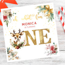 Was für ein lustiger Weihnachtsgeschenk zum ersten