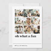 Was für ein Spaß | Collage Foto | Happy Holiday (Vorderseite)