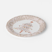 Was für ein Spaß es ist, ein Boho Weihnachtsbuch z Pappteller (Schrägansicht)