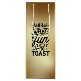 Was für ein Spaß es ist, Weinbeutel zu Toast? Geschenktüte Für Weinflaschen