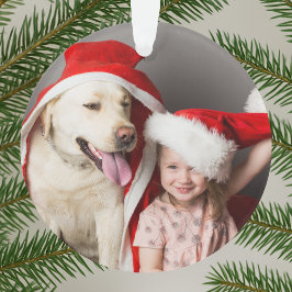 Was für ein Spaß! Modernes Minimal einfaches Weihn Ornament