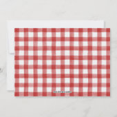 Was für ein Spaß Poinsettia Party Einladung (Rückseite)