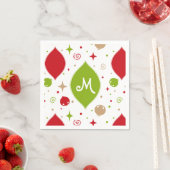 Was für ein Spaß! Weihnachtsglocken Papierserviett Serviette (Beispiel)